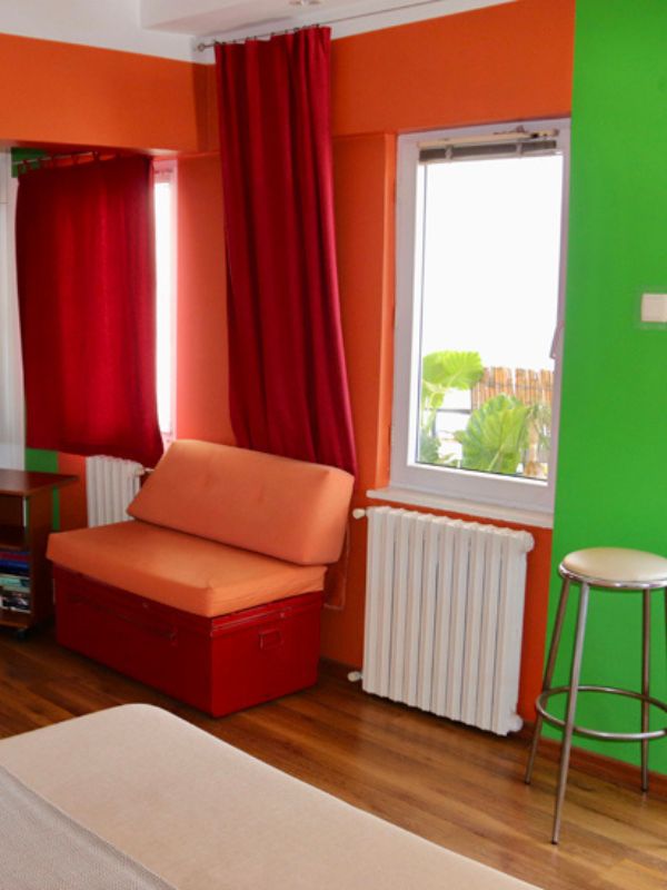 Gästezimmer mit Sitzecke Ansicht